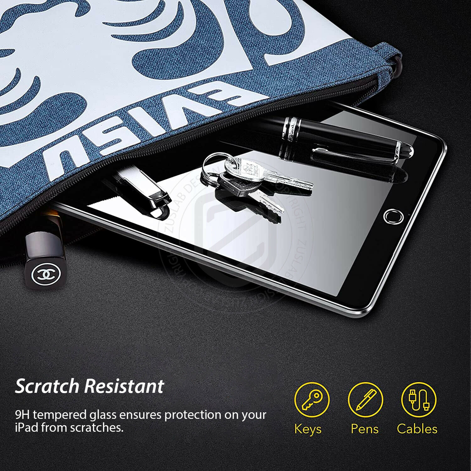 Apple iPad 10.2 Tempered Glass Screen Protector 9th Gen