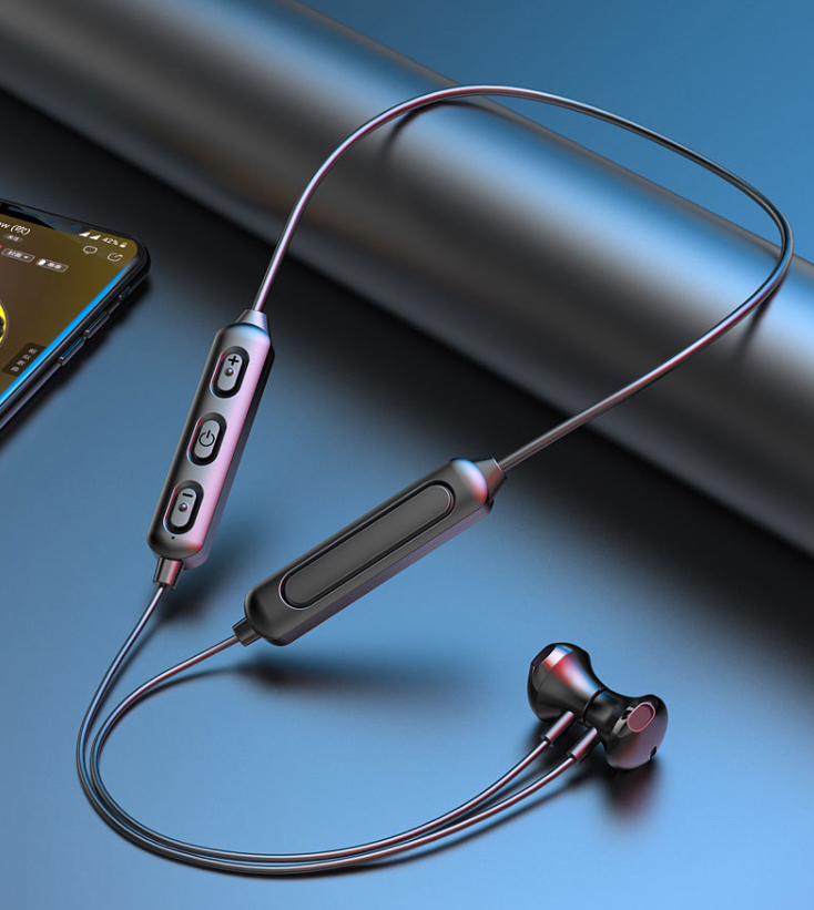 Bluetooth Headset Earphones 9D Stereo Sound Wireless