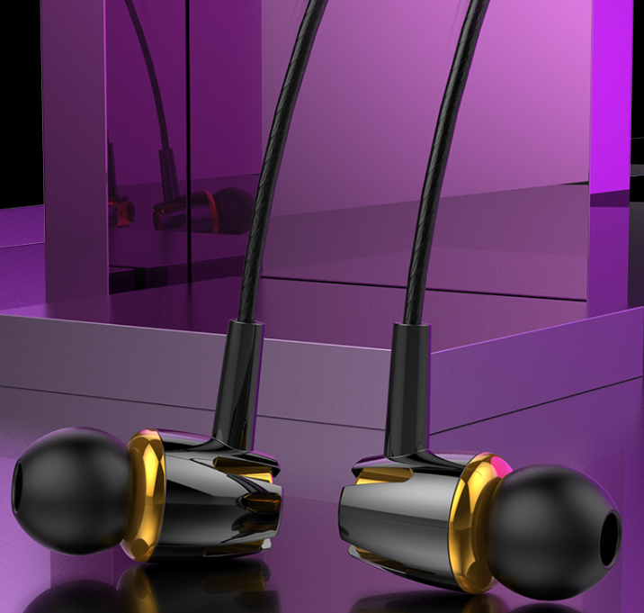 Wired 3.5mm In-ear Earphones Bass Stereo