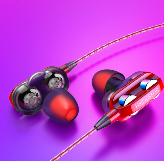 3.5mm In-ear Earphones 3D Stereo Wired with Mic
