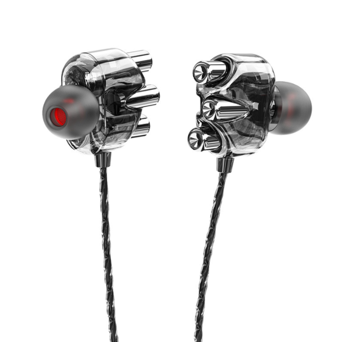Wired Earphones 8D Stereo with Mic 3.5mm