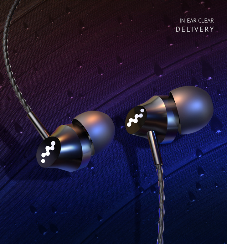 Earphones 3D BASS Stereo with Mic 3.5mm Wired