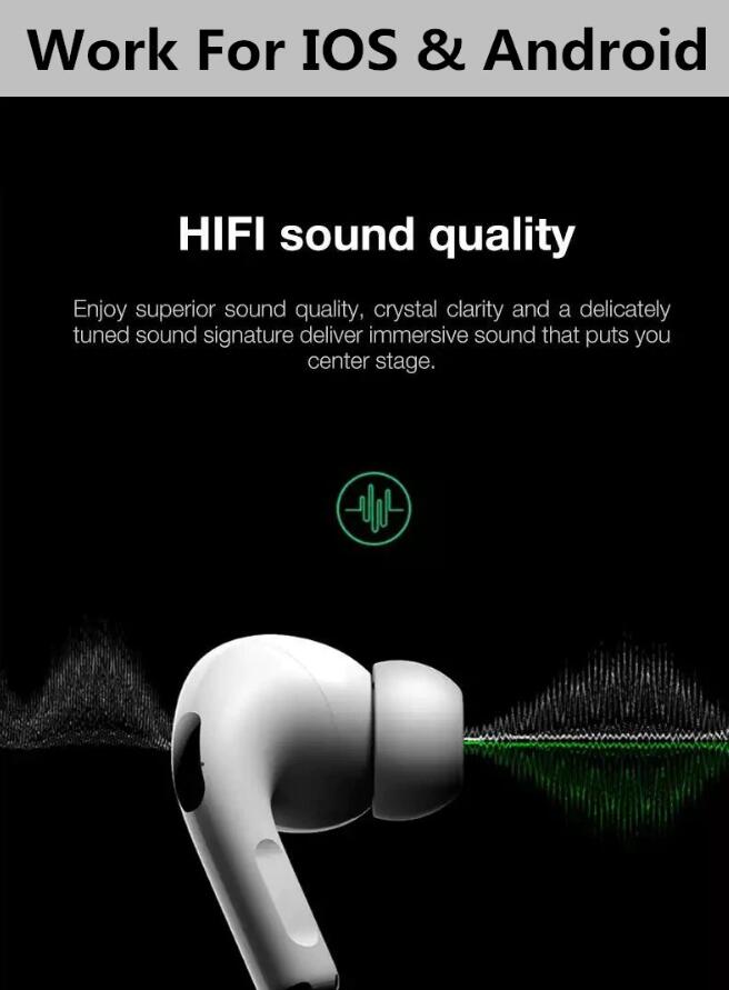 Bluetooth Earphone Wireless Headphones AirPods Pro 3 Bluetooth Earphone Wireless Headphones AirPods Pro 3