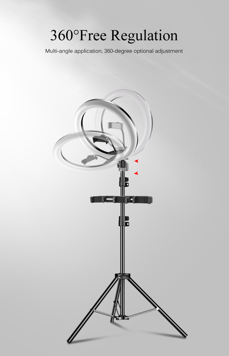 LED Selfie RGB Ring Light with Tripod Stand 2M LED Selfie RGB Ring Light with Tripod Stand 2M
