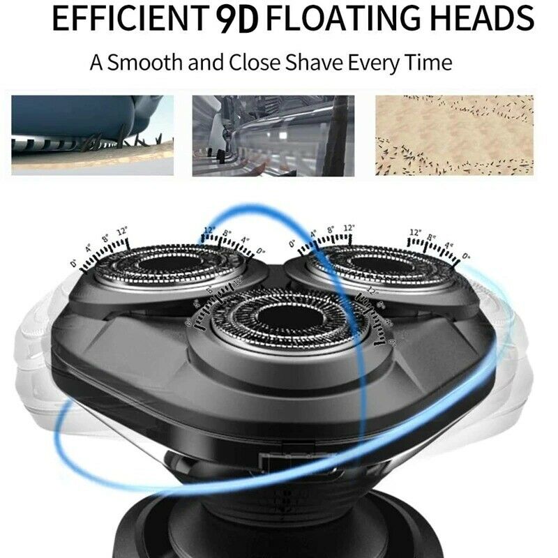 Electric Shaver Set 9D Rechargable Waterproof