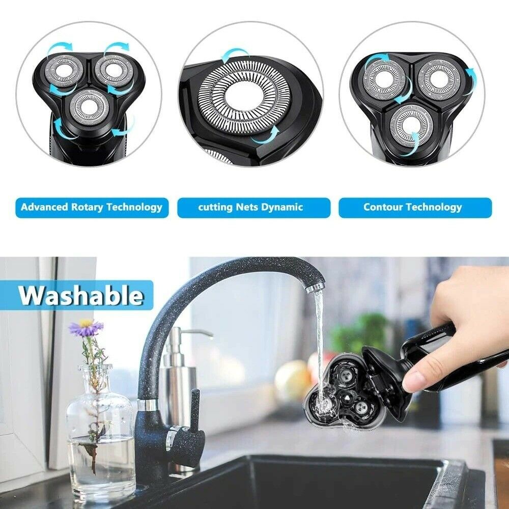 Electric Shaver Set 9D Rechargable Waterproof