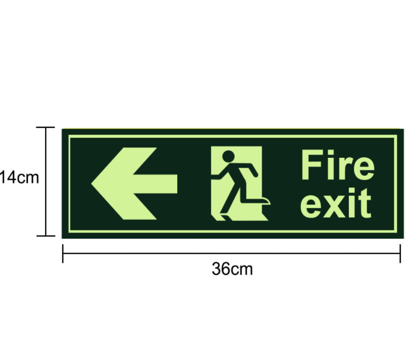 Fire Exit Sign