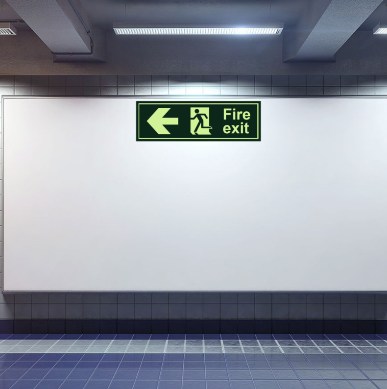 Fire Exit Sign