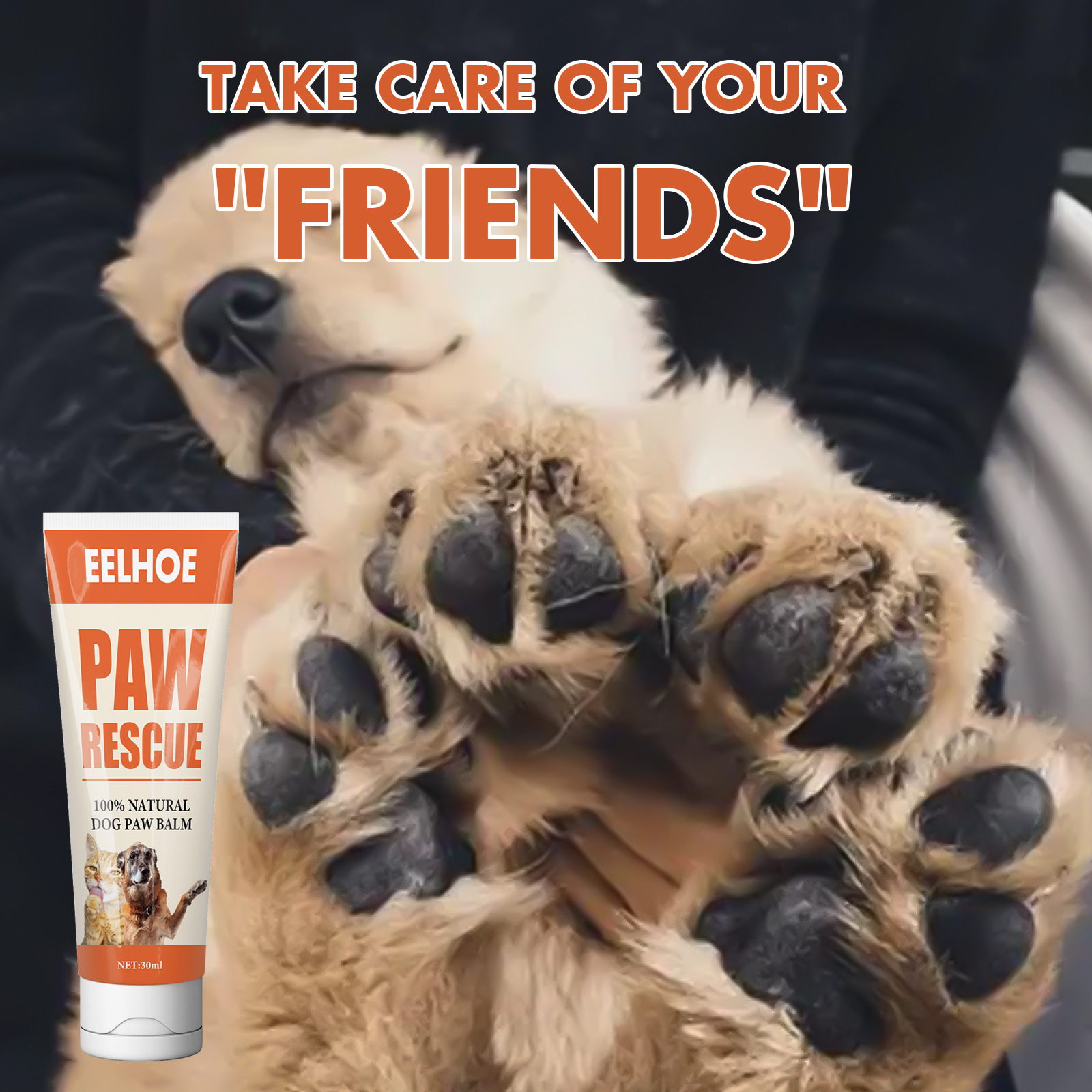 Paw Balm for Dogs and Cats