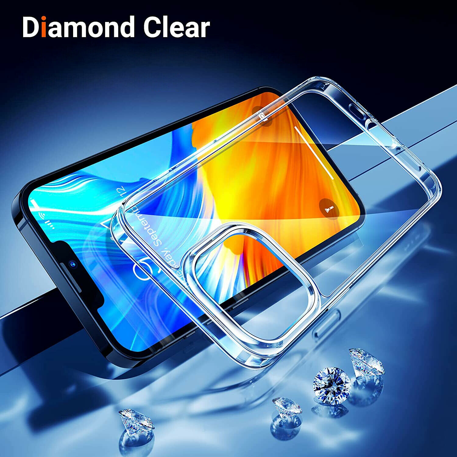 iPhone 13 Case Clear Shockproof Gel Case iPhone 13 Case Clear Shockproof Gel Case