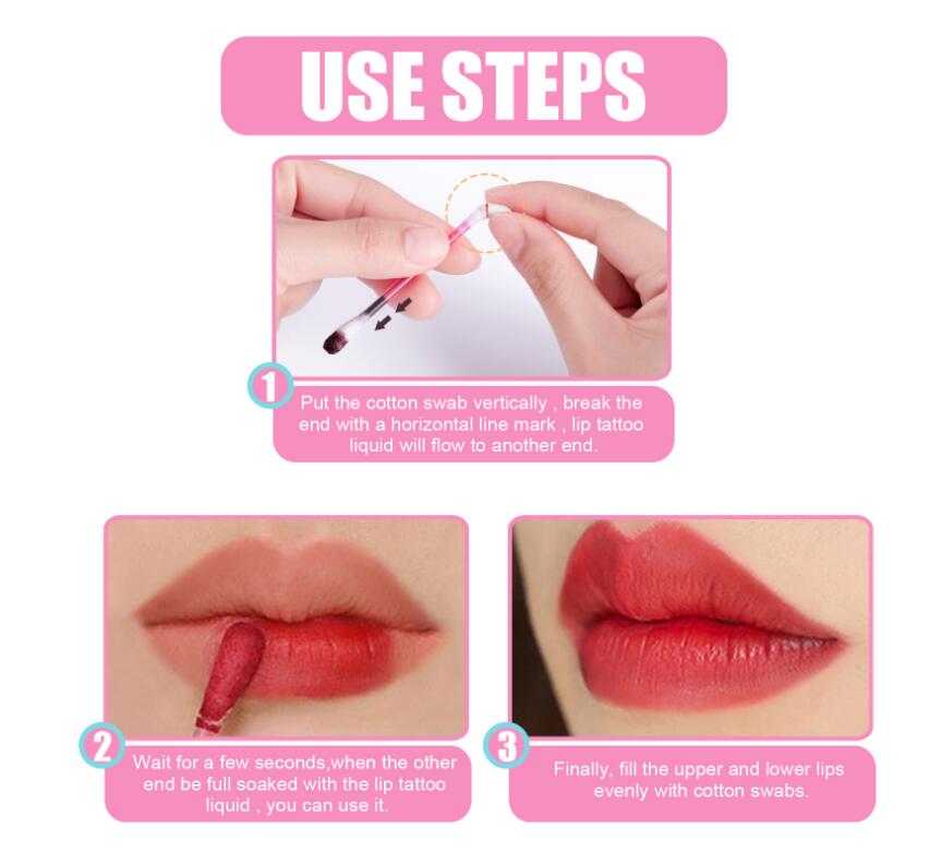 Lipstick Microbrush Long Lasting Waterproof