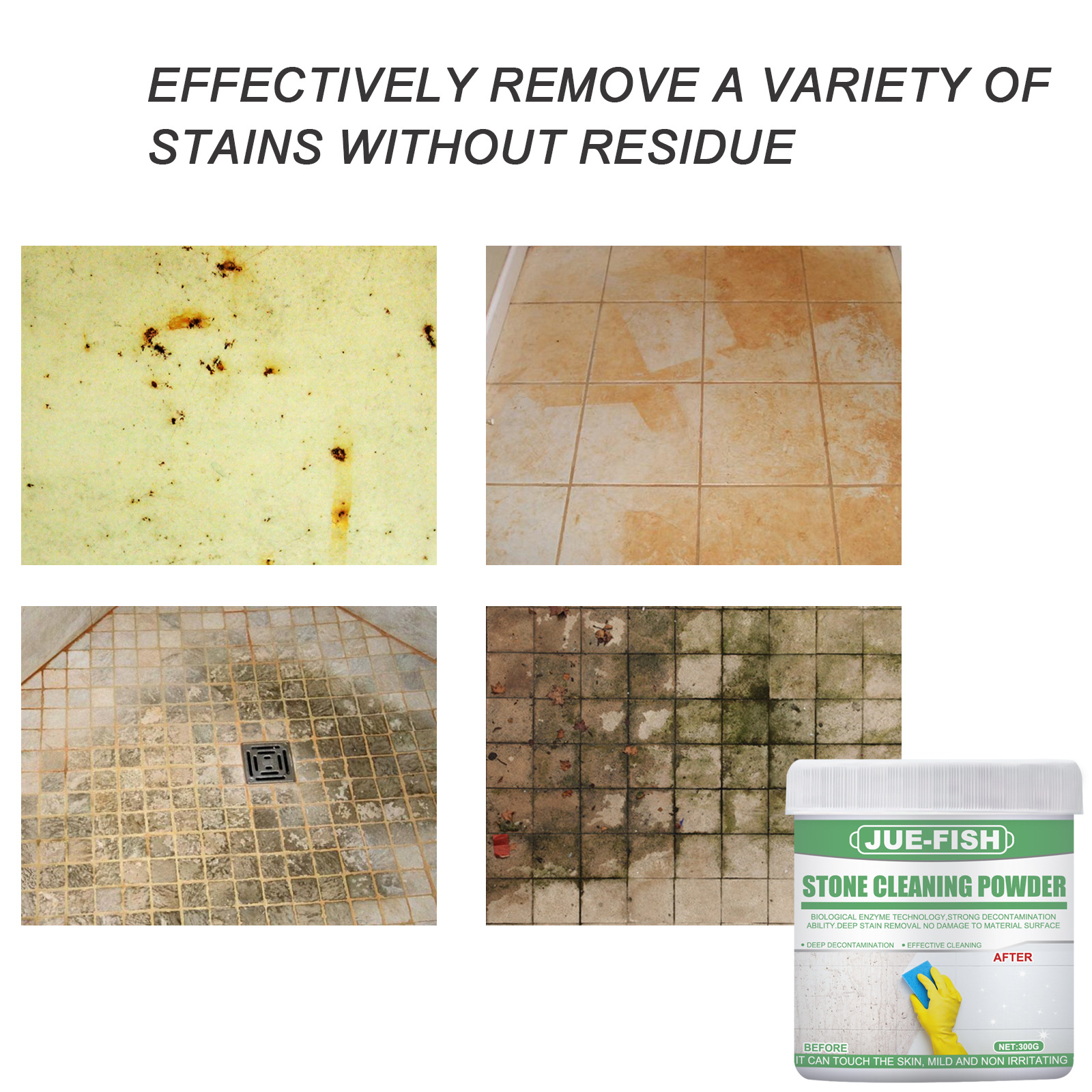 Stone Cleaning Powder Stone Stain Remover Stone Cleaning Powder Stone Stain Remover