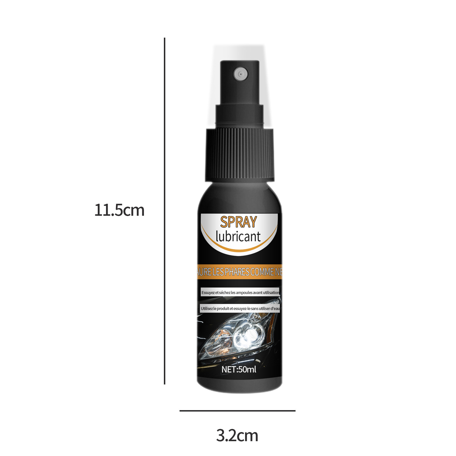 Headlight Restorer Car Headlight Repair Spray Headlight Restorer Car Headlight Repair Spray