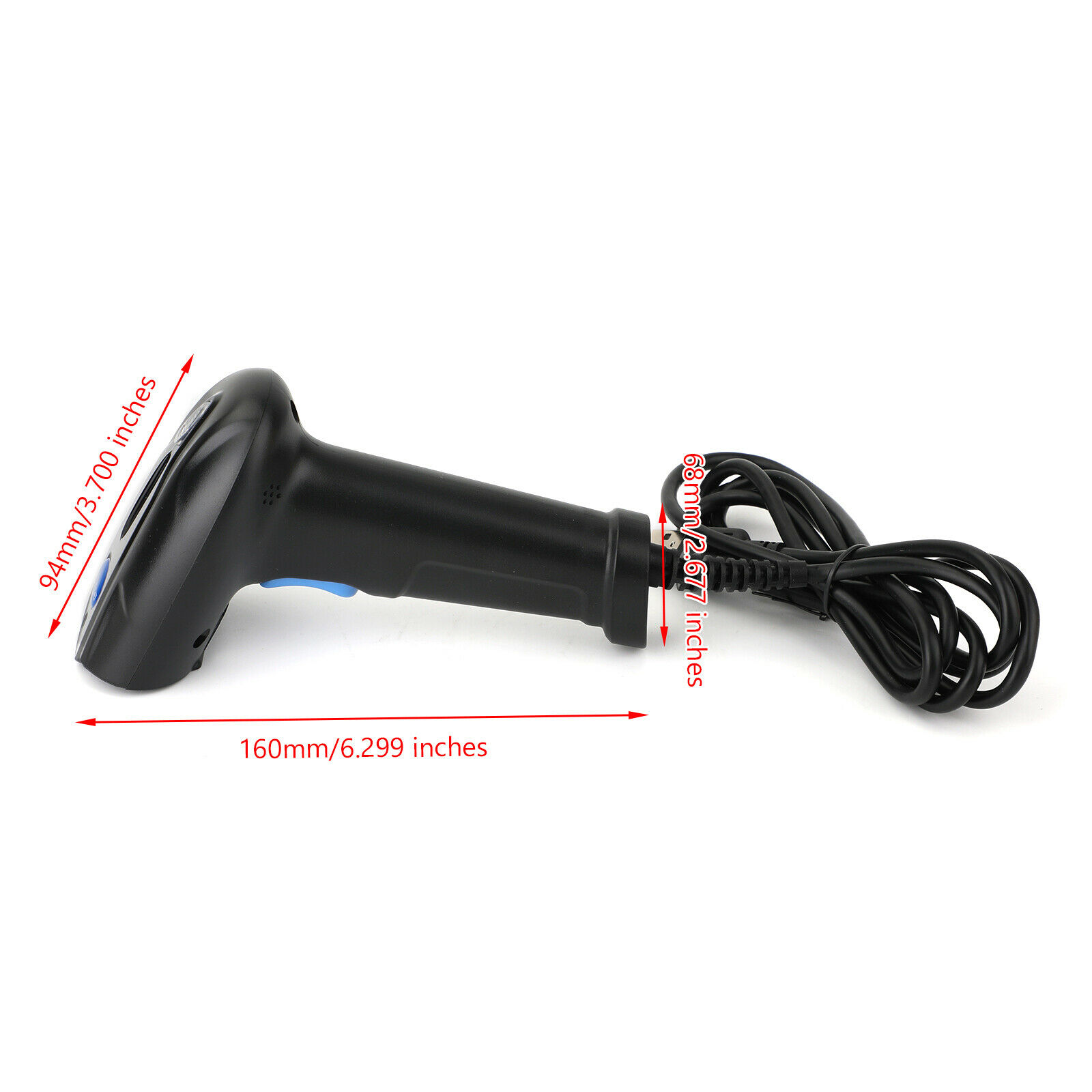 Barcode Scanner Portable USB Wired
