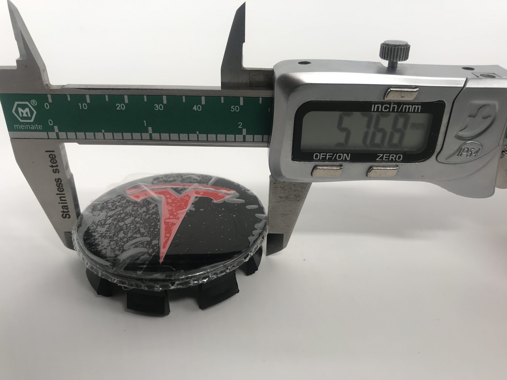Tesla Wheel Center Cap 58mm --Black Tesla Wheel Center Cap 58mm --Black