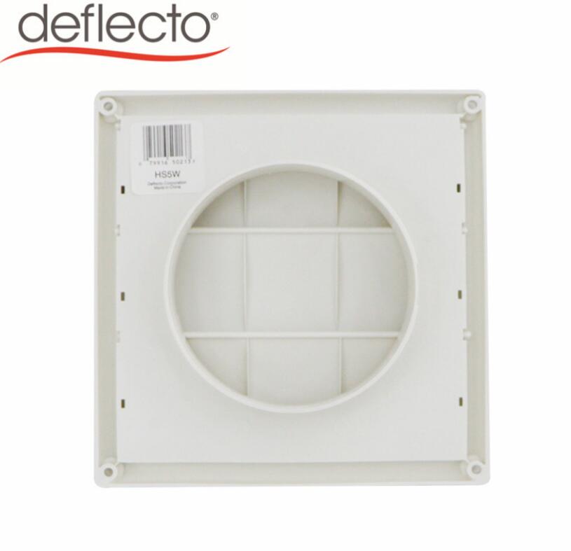 Gravity Louvered External Vent  Duct 100mm