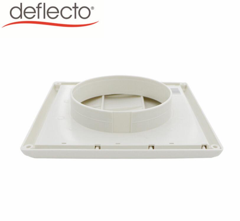 Gravity Louvered External Vent  Duct 100mm