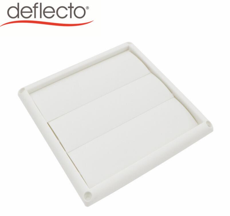 Gravity Louvered External Vent  Duct 100mm