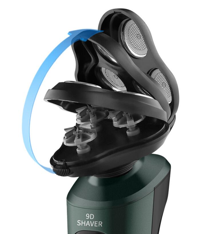 Electric Shaver Set 9D Rechargable Waterproof 4 IN 1 Electric Shaver Set 9D Rechargable Waterproof 4 IN 1