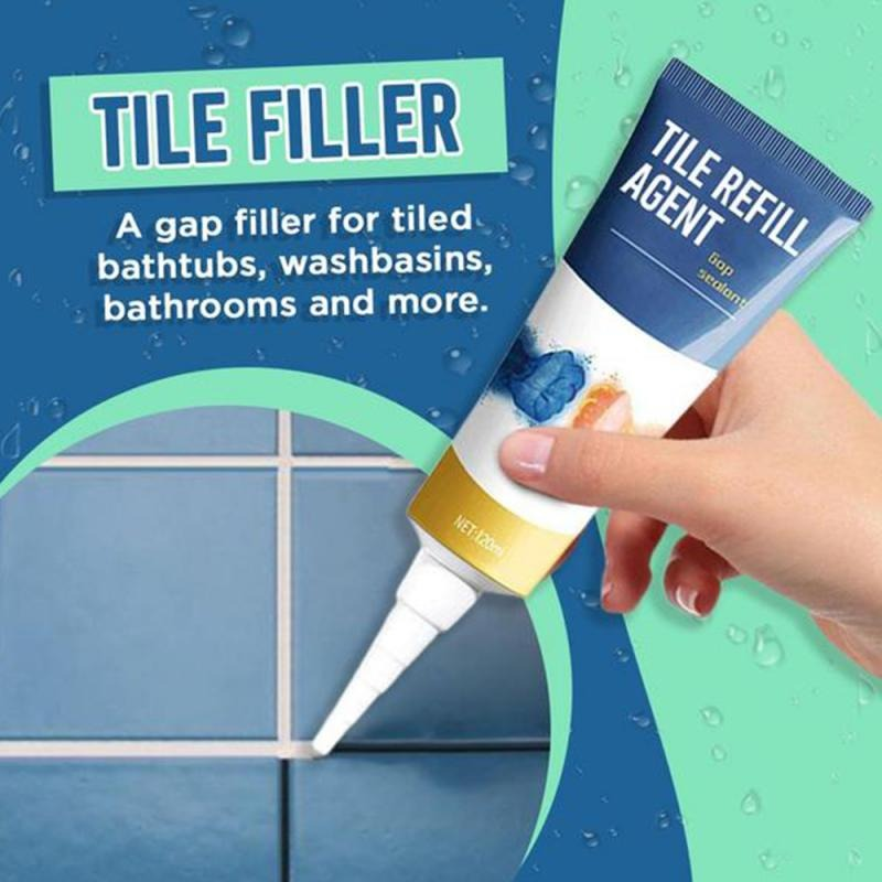 Tile Gap Repair Agent White Tile Refill Grout Pen Mold Cleaner