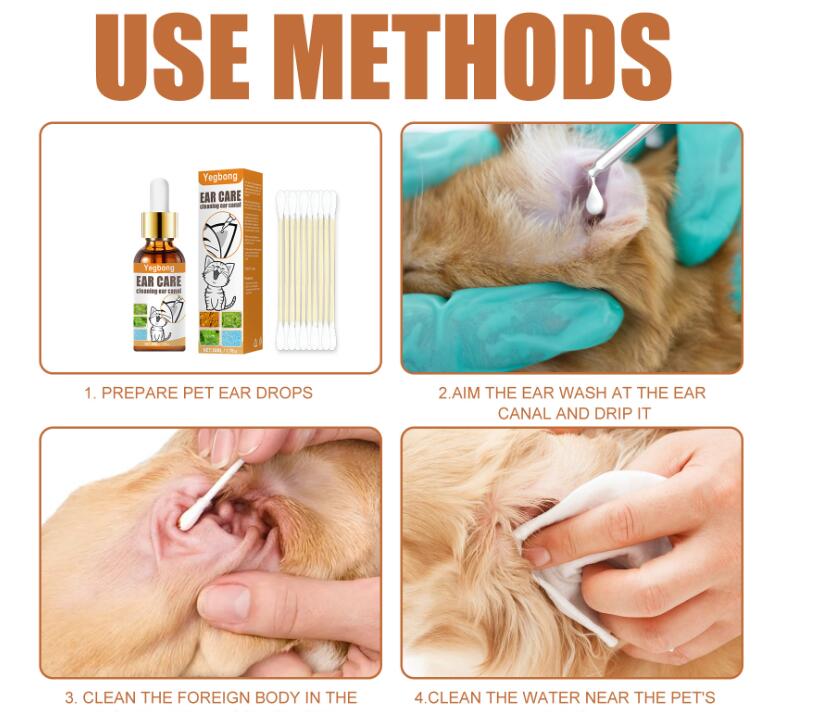 Swab Cleaning Ear Canal for Pets Swab Cleaning Ear Canal for Pets