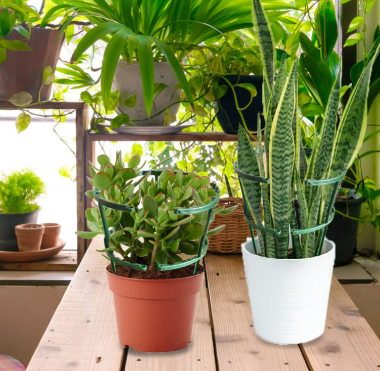 Plant Support Flower Pot Holder 3 Pairs