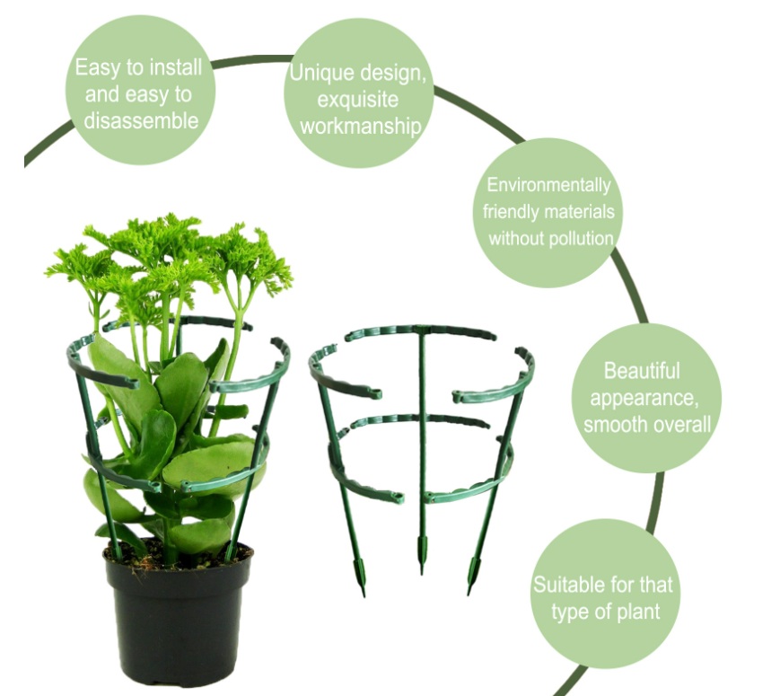 Plant Support Flower Pot Holder 3 Pairs