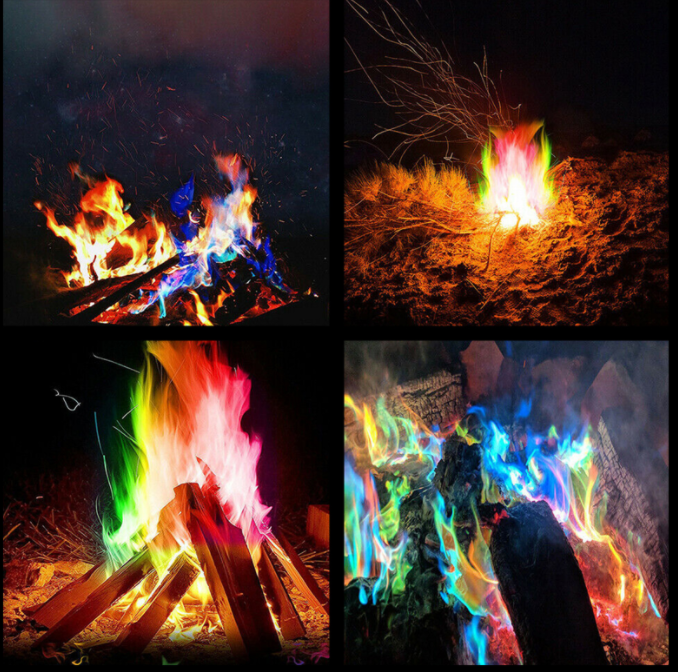 25g Mystical Fire Coloured Magic Flame for Bonfire Campfire Party 25g Mystical Fire Coloured Magic Flame for Bonfire Campfire Party