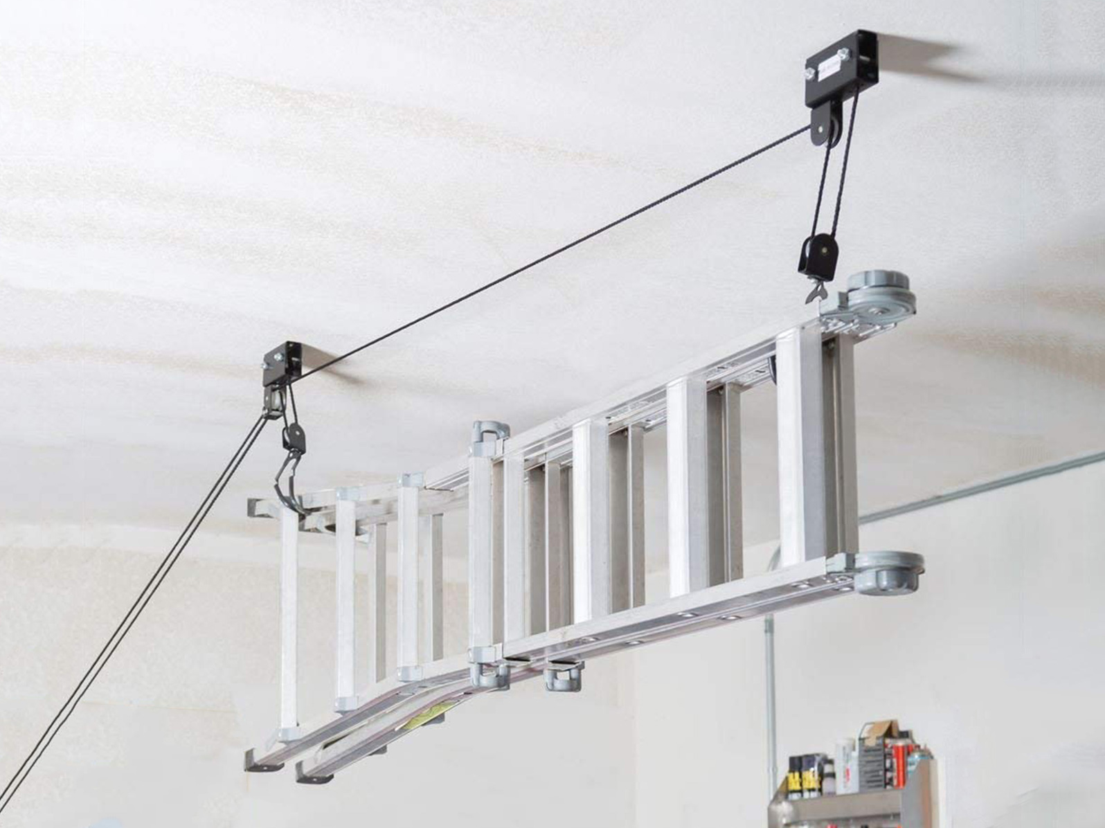 Bicycle Rack Ceiling Hoist, Storage Hoist Bicycle Rack Ceiling Hooks