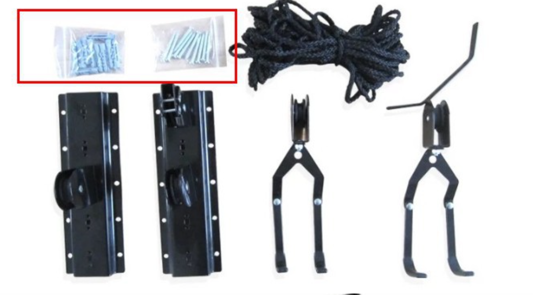 Bicycle Rack Ceiling Hoist, Storage Hoist Bicycle Rack Ceiling Hooks