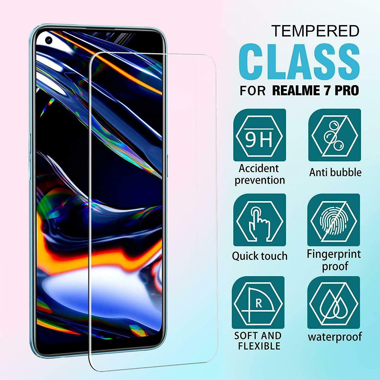 Tempered Glass Screen Protector for Realme 7 5G