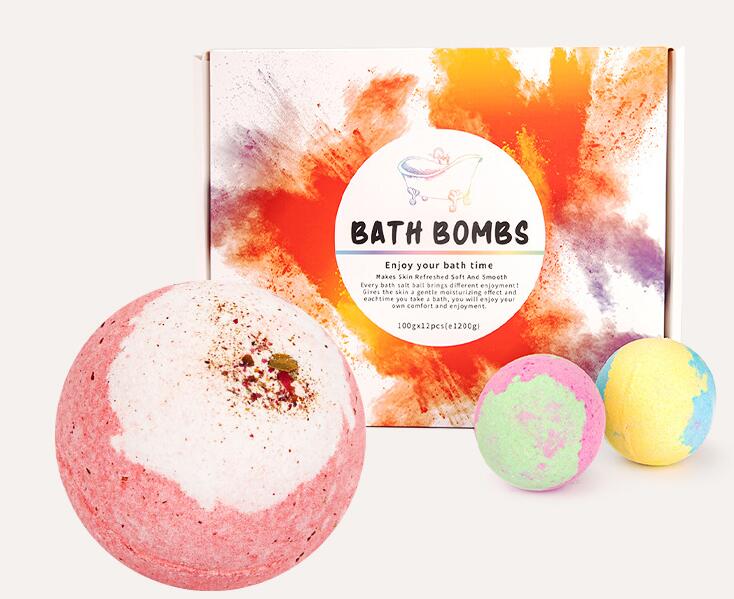 12pcs Bath Bomb Set 1200g 12pcs Bath Bomb Set 1200g