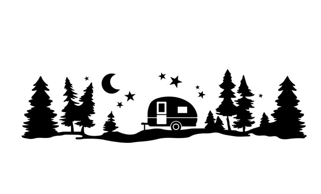 Car sticker Caravan Motorhome