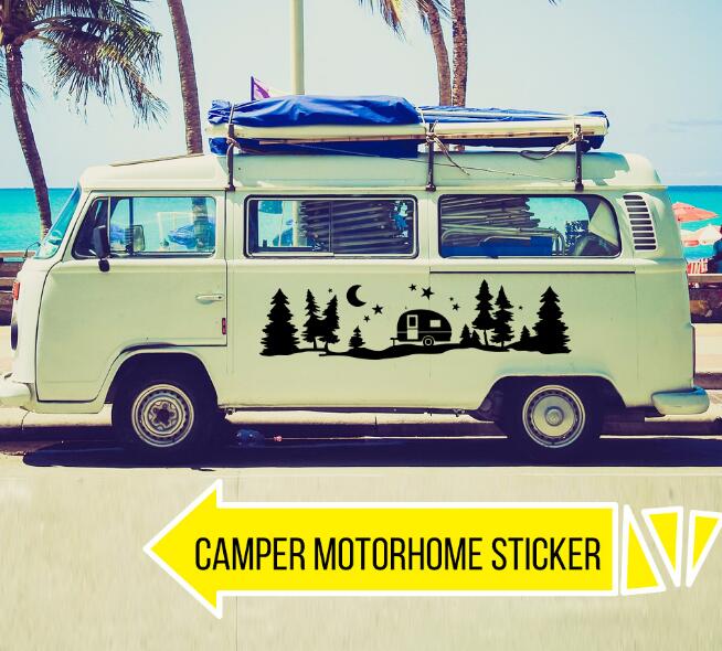 Car sticker Caravan Motorhome