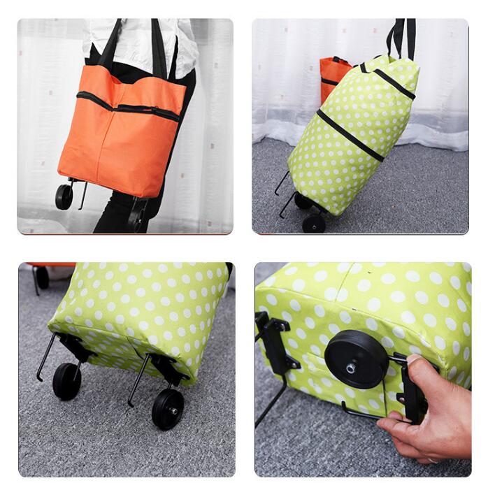 Wheeled Shopping Bag Trolley Bag