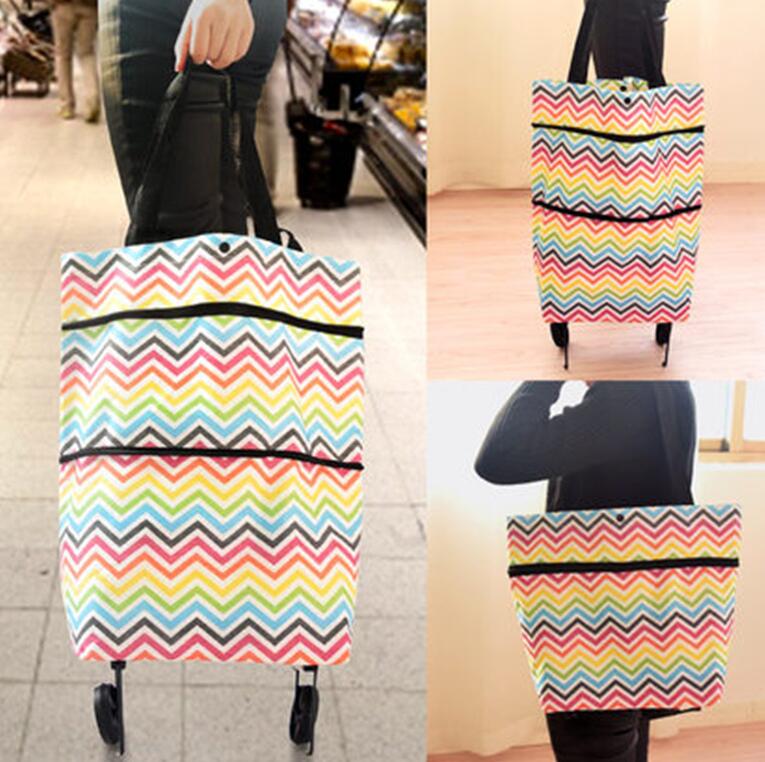 Wheeled Shopping Bag Trolley Bag