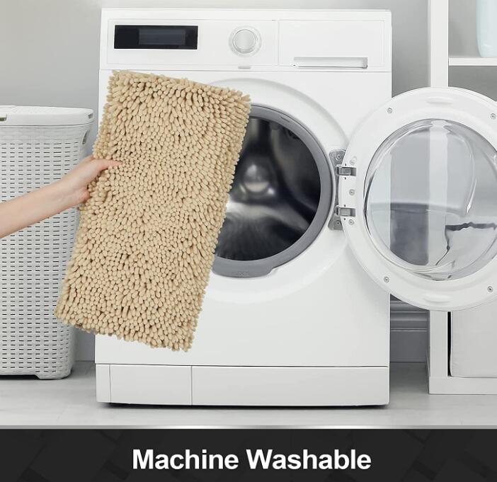 Non slip Microfiber Absorbent Chenille Bath Bathroom Floor Mat Shower Rug Non slip Microfiber Absorbent Chenille Bath Bathroom Floor Mat Shower Rug