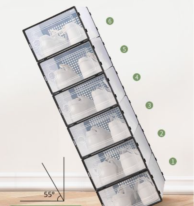 Shoes Box Rack Shoe Organizer Stackable Storage Drawer