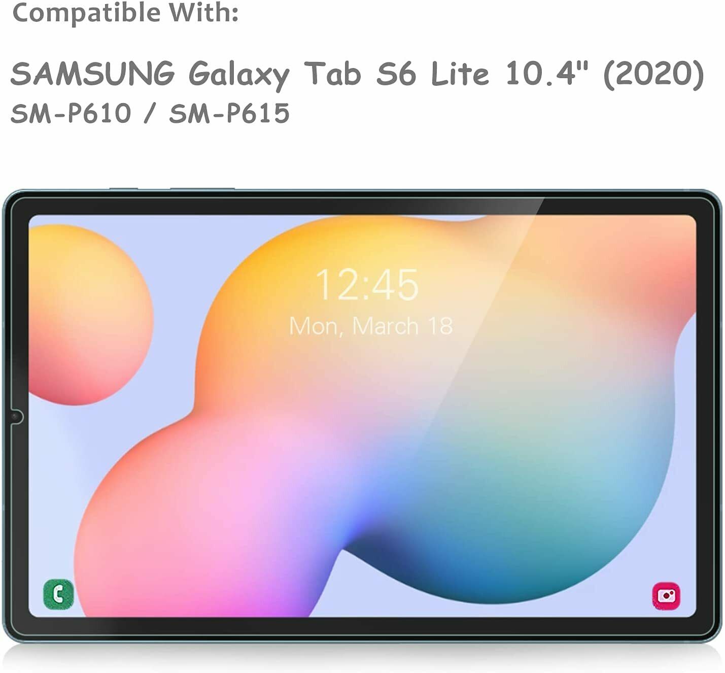 Samsung Galaxy Tab S6 Lite Tempered Glass Screen Protector
