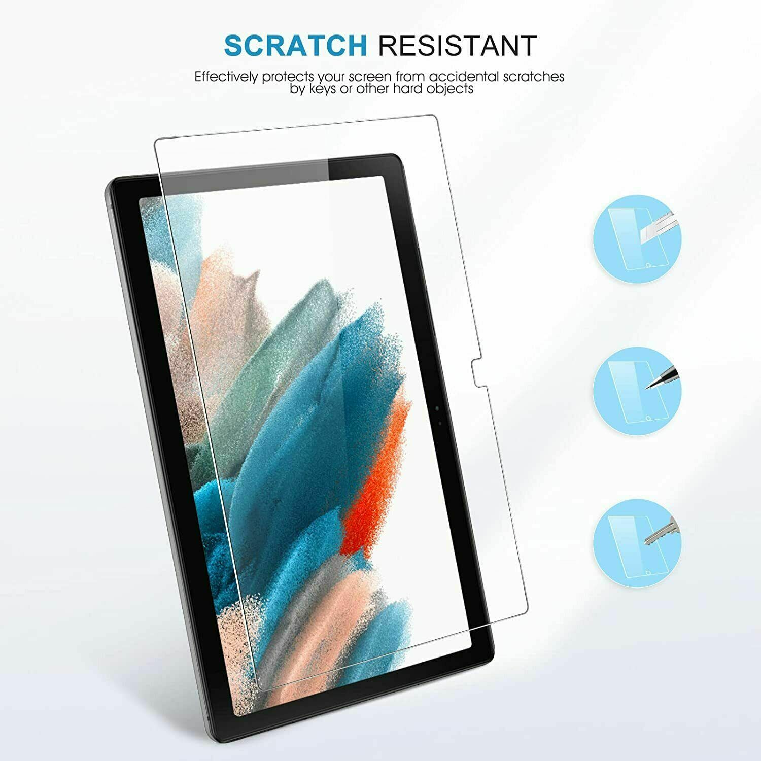 Samsung Galaxy Tab S8 Plus Tempered Glass Screen Protector