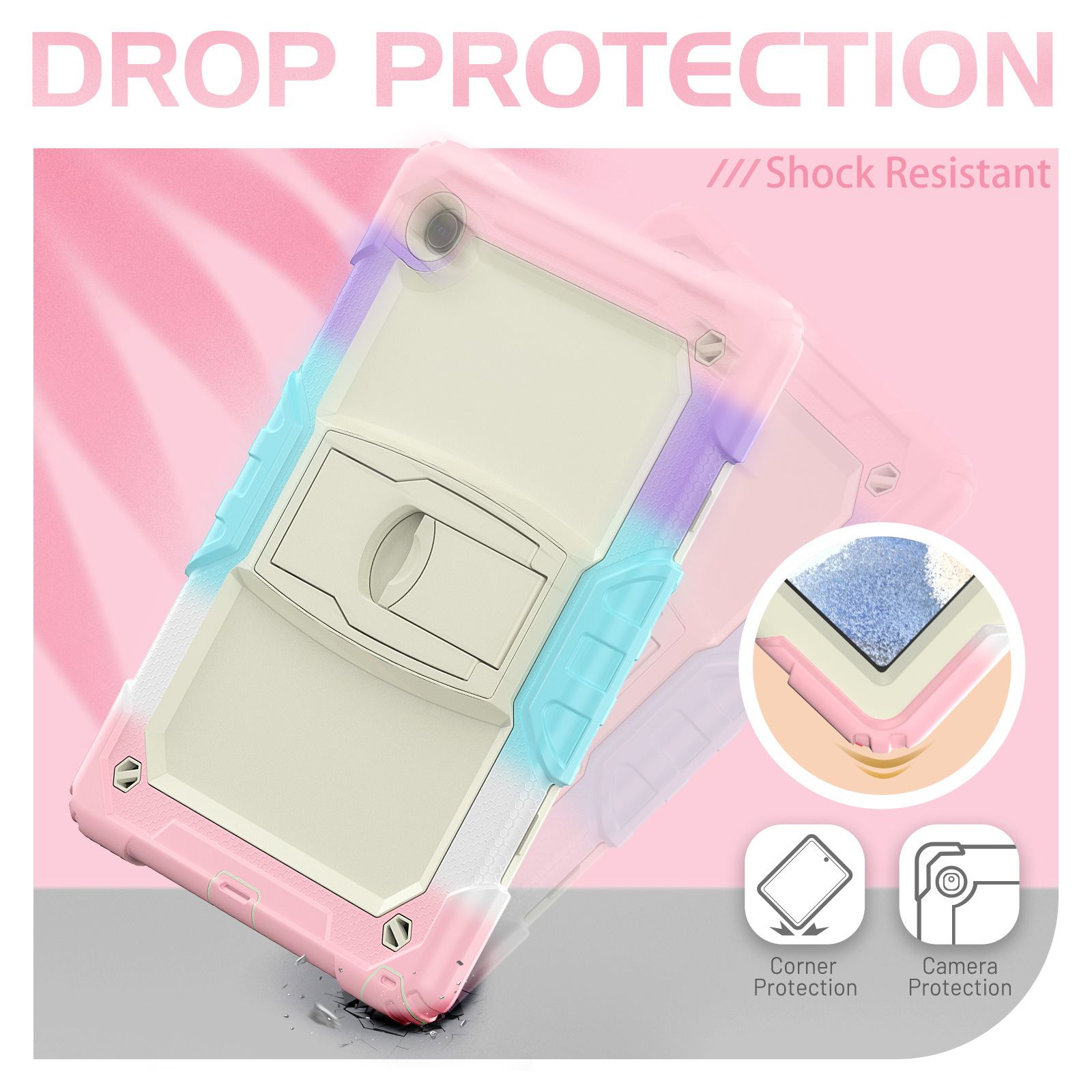 Samsung Galaxy Tab A8 10.5 Shockproof Heavy Duty Tough Case Cover