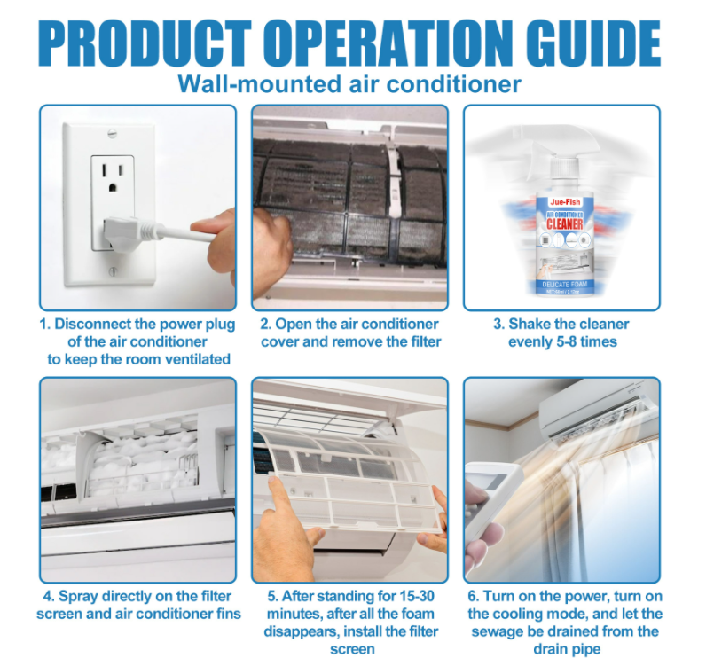 Heat Pump Cleaner Foaming Cleaner Heat Pump Cleaner Foaming Cleaner