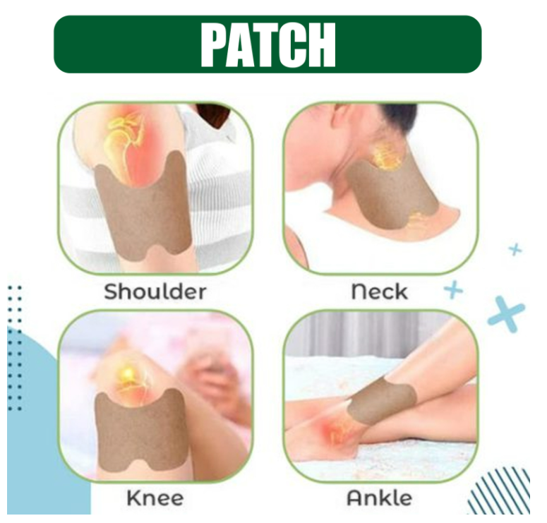 Knee Sore Patch Moxa Plaster Wormwood Sticker 12PCS Knee Sore Patch Moxa Plaster Wormwood Sticker 12PCS