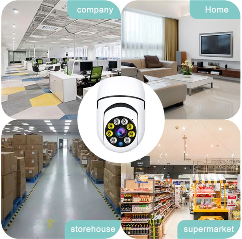 E27 LED Bulb Full HD Wireless Home Security WiFi CCTV E27 LED Bulb Full HD Wireless Home Security WiFi CCTV
