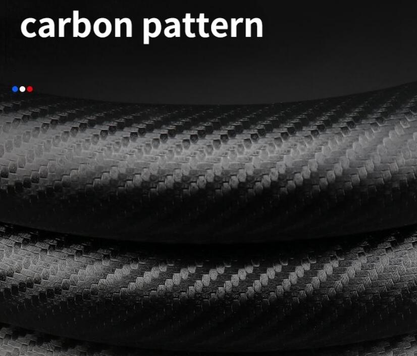 Steering Wheel Cover for Audi Carbon Fiber Pattern