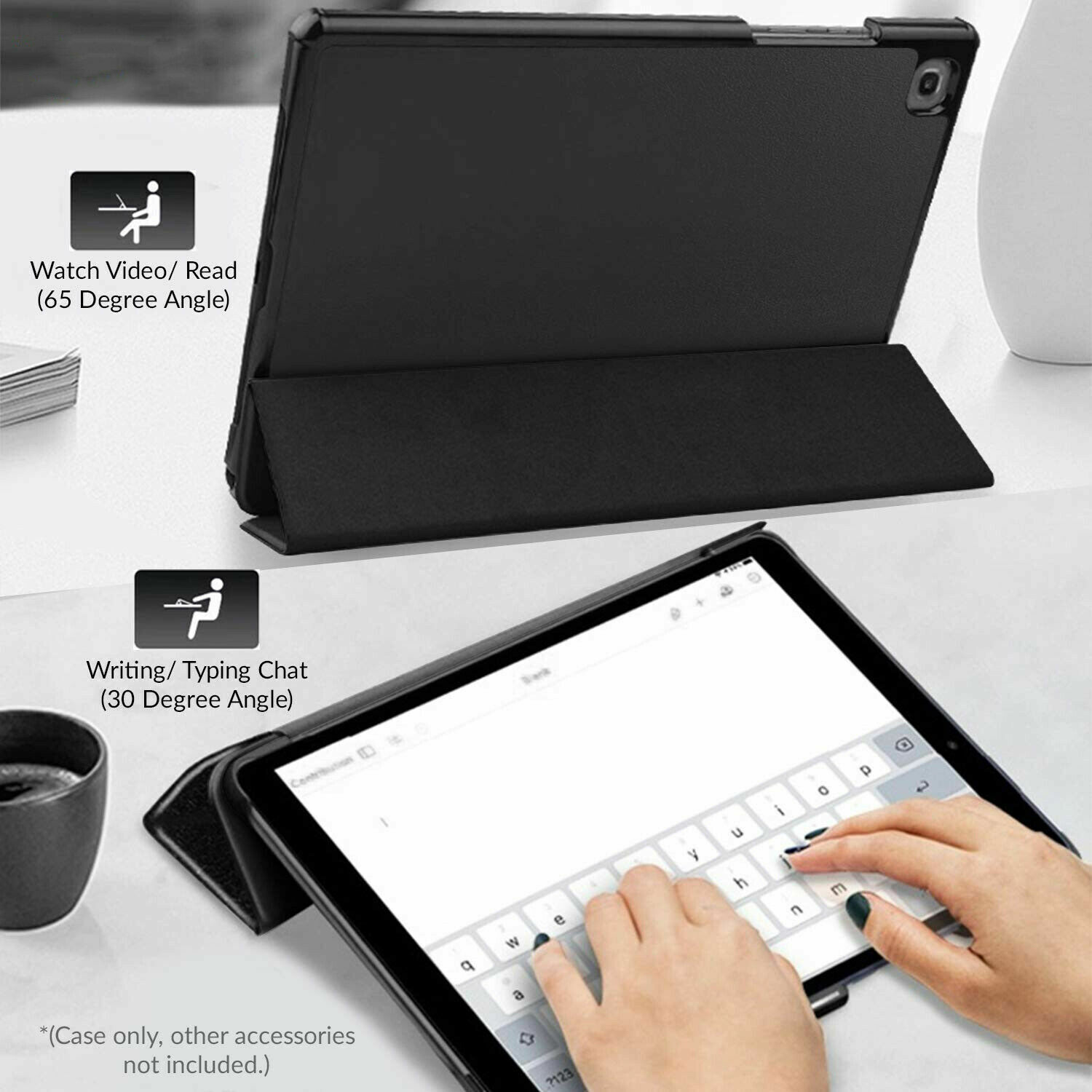 Samsung Galaxy Tab S6 Lite 10.4 Case Smart Case Flip Cover