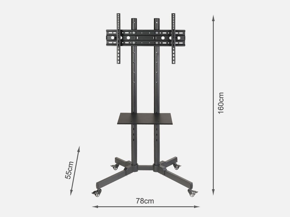 TV Stand TV Cart Trolley 32-65 inch