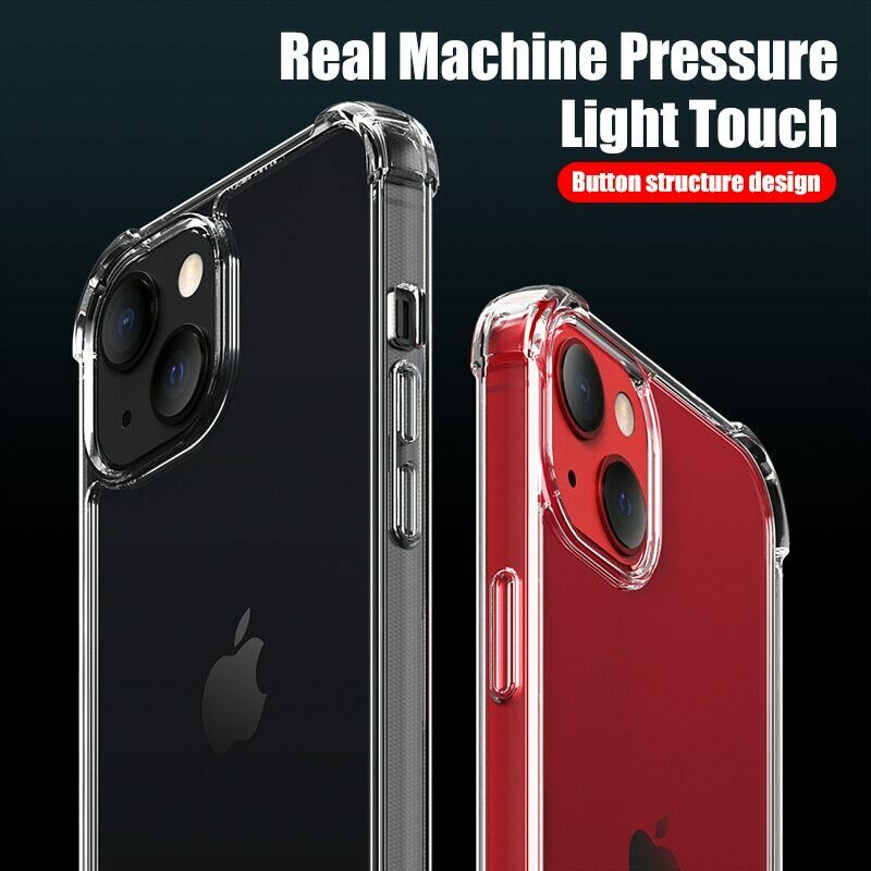 iPhone 14 Case Ultra Clear Gel Shockproof Case