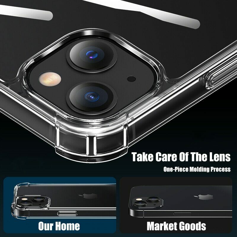 iPhone 14 Case Ultra Clear Gel Shockproof Case