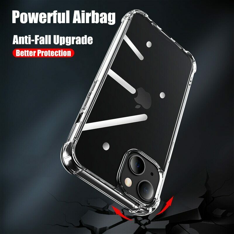 iPhone 14 Case Ultra Clear Gel Shockproof Case